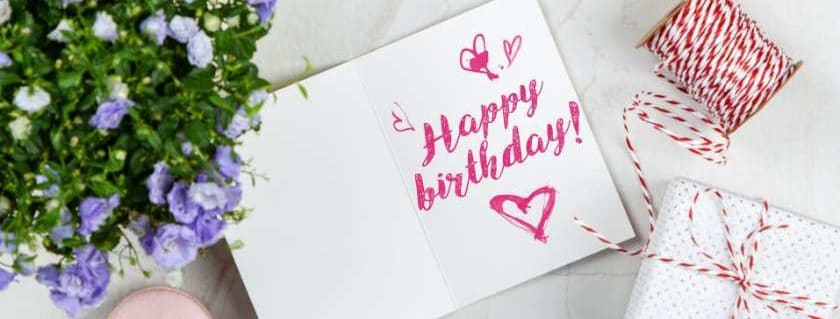 Birthday Card and Birthday Prayers