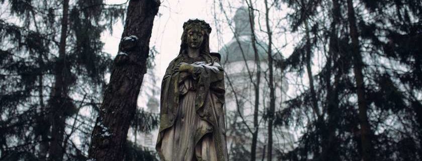 Statue and Prayers for Protection From Evil