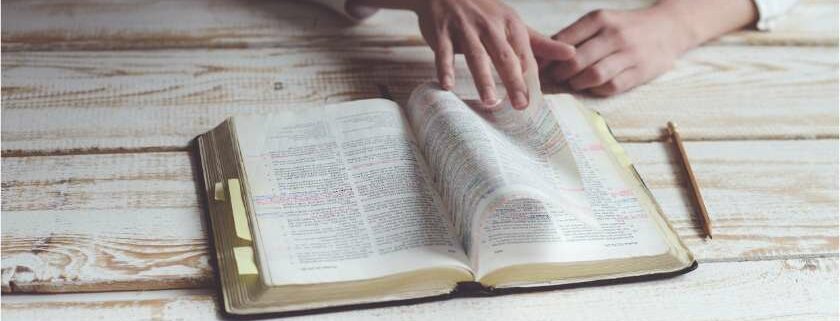 bible on a table and 1010 meaning bible
