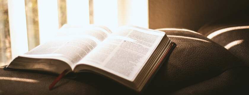 bible on couch and 22222 meaning bible