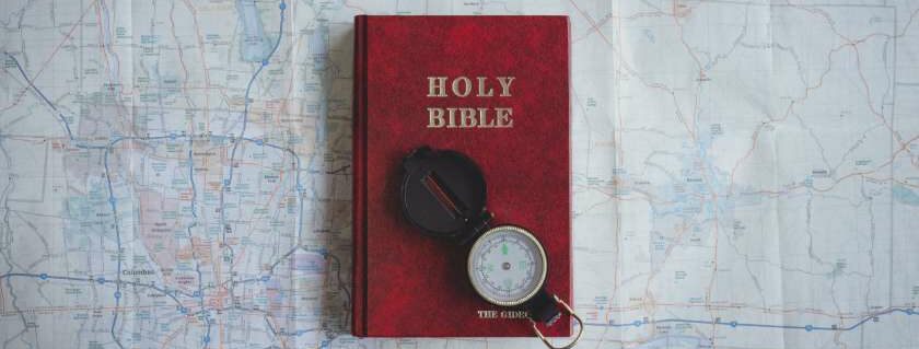 red holy bible and compass and number 4 meaning in the bible