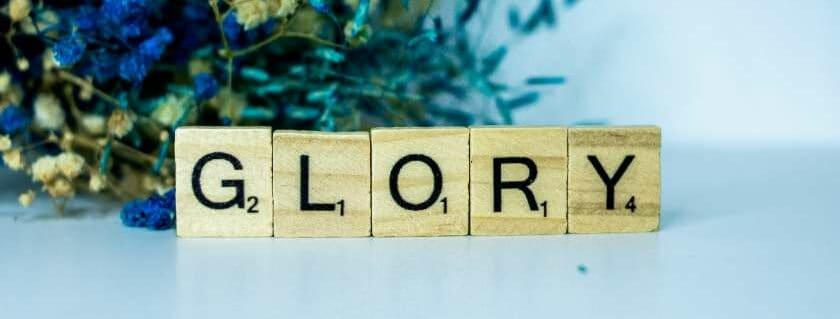 glory word and glory to god bible verse