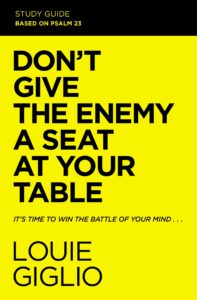 don't give the enemy a seat at your table